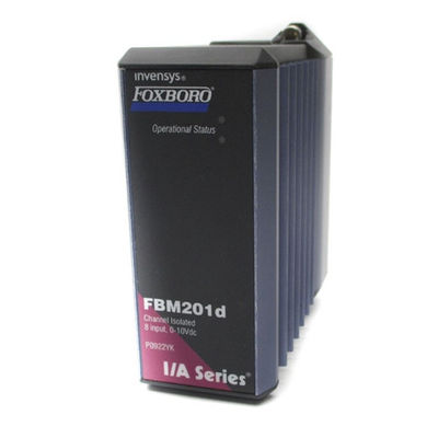 وحدة الإدخال التناظري DCS Foxboro Fbm201 Plc Fbm201