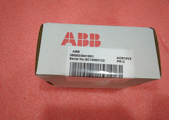 AO810V2 3BSE038415R1 ABB PLC وحدة الإخراج التناظري 1x8 CH S800 I / O DCS
