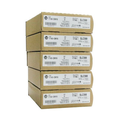 1746-OW16 Allen Bradley SLC500 وحدة إخراج ذات 16 قناة مرحل 8 مخرجات لكل مشترك