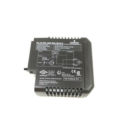 KJ3202X1-BA1 Emerson EPRO DeltaV وحدة إخراج عالية الجانب 24 فولت تنصهر I / O طرفي Blk 12P2536X062