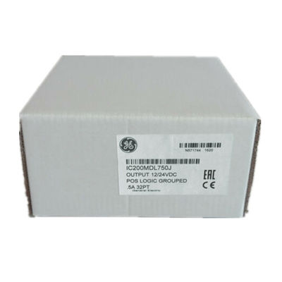 IC200MDL750 GE Fanuc PLC VersaMax وحدة إخراج المنطق الإيجابي 12 / 24VDC POS Logic مجمعة 5A 32PT