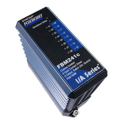 FBM241C أجزاء Foxboro DCS قناة معزولة 8 وحدة اتصال إدخال تحسس 8 مفتاح إخراج