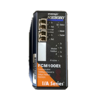 FCM100ET Foxboro Parts DCS I / A Series Ethernet Fieldbus Communication Module P0926GS Invensys