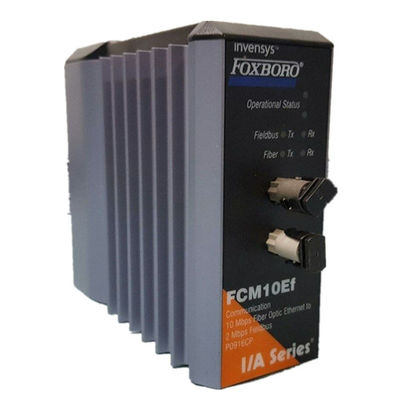 FCM10EF Foxboro Parts DCS Communication 10Mbps الألياف الضوئية إلى 2Mbps Fieldbus P0916CP