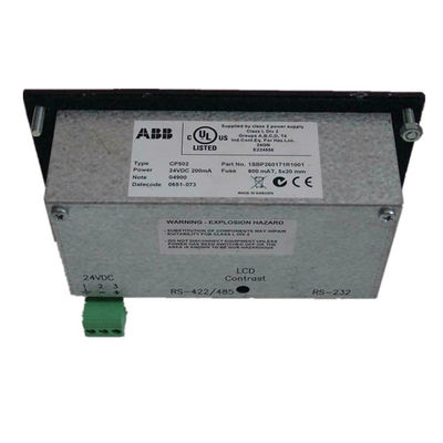 CP502 ABB PLC الصناعية الخلفية LCD HMI لوحة طرفية I / O DCS 1SBP260171R1001