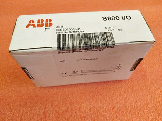 وحدة الإدخال الرقمية DI801 ABB S800 24V 16 CH قطع غيار PLC 3BSE020508R1