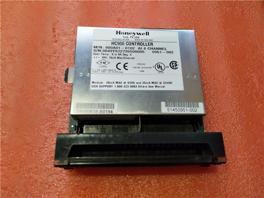 900A01-0102 هانيويل 8 قنوات وحدة الإدخال التناظرية HC900 وحدة تحكم PLC