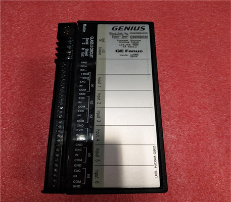 IC660BBA020 GE Fanuc Genius I / O PLC نظام الكتلة التناظرية الحالية جنرال إلكتريك