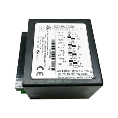 IC670ALG320 GE Fanuc GE التحكم الميداني الناتج التناظري الجهد الحالي 4 قنوات جنرال إلكتريك