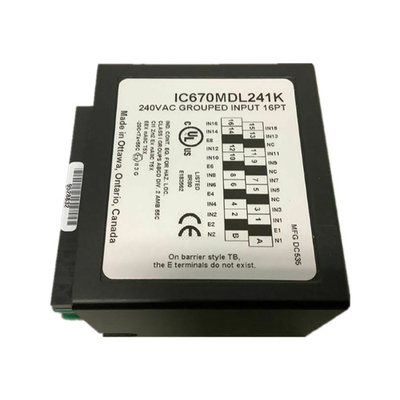 IC670MDL640 GE Fanuc GE Field I / O 24VDC Pos / Neg منفصلة وحدة الإدخال جنرال إلكتريك