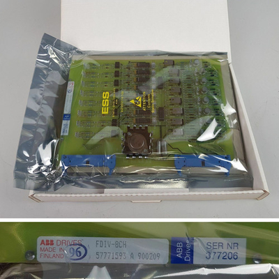 FDIV8CH ABB محركات FDIV-8CH Power Link Interface Board قطع غيار PLC 57771593 A