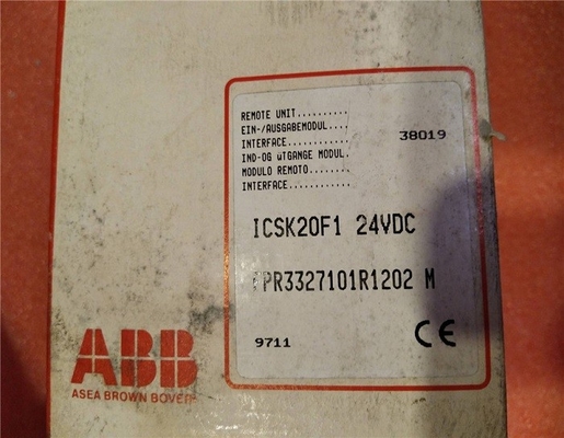 ICSK20F1 ABB Procontic CS 31 ICSK 20F1 I / O وحدة التحكم عن بعد CS31 PLC قطع غيار FPR3327101R1202