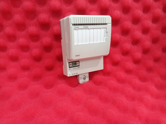 SB822 ABB AC 800M وحدة بطارية قابلة لإعادة الشحن قطع غيار PLC تركيب سكة DIN