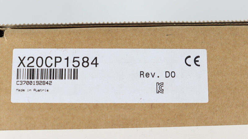 وحدة المعالجة المركزية X20CP1584 B&R Automation Plc 0.6 جيجاهرتز مع وحدة نظام 256 ميجابايت DDR2 SDRAM X20