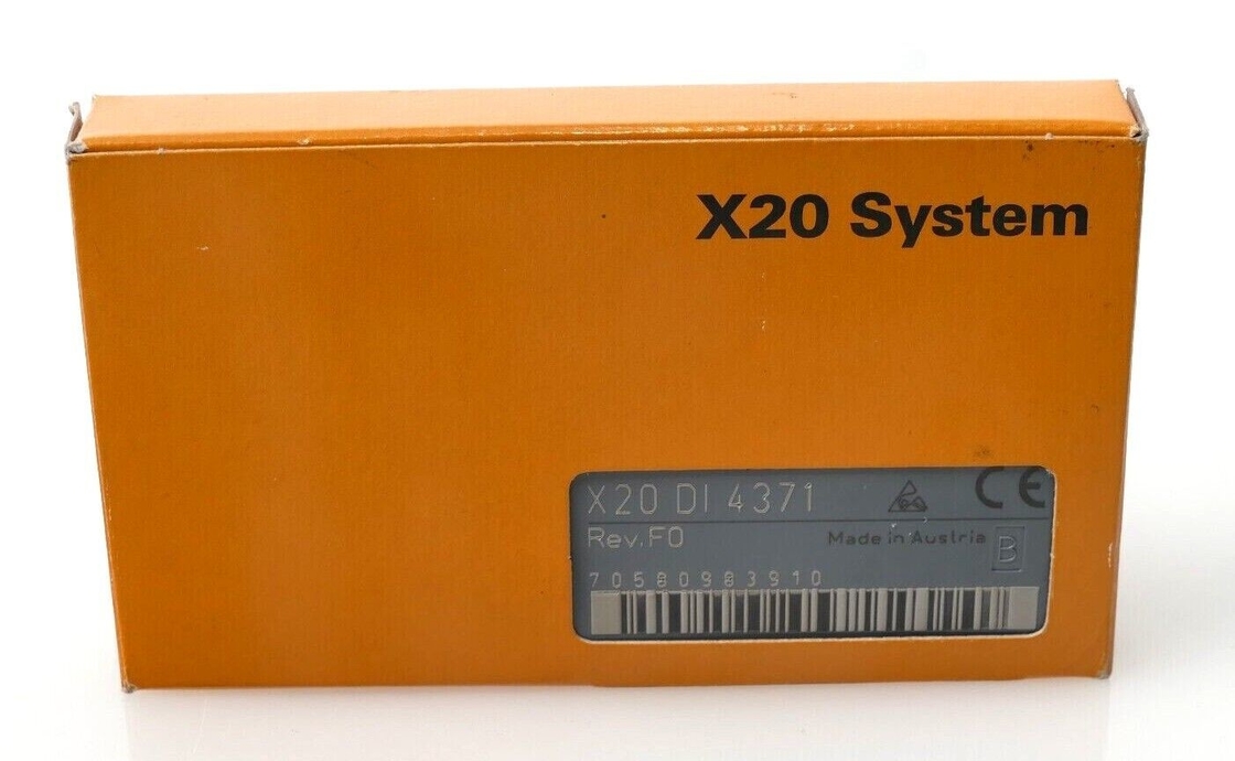 X20DI4371 B&amp;R X20 I / O Module 4 مداخل رقمية 24 VDC لتوصيلات 3 أسلاك