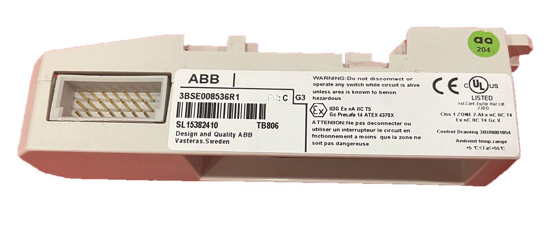ABB TB806 3BSE008536R1 Advant 800xA Modulebus محول سلك التوسيع D-Sub 25 ، ذكر