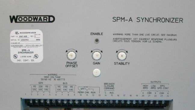 وودوارد 9907-028 SPM-A STD NON VOLTAGE MATCH (EMC) التجميع 50/60Hz