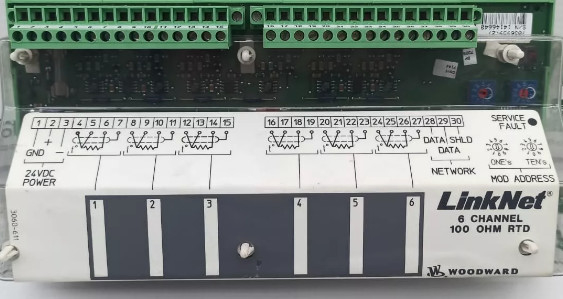 وودوارد 9905-970 وحدة الدخول 6 قنوات 24 Vdc -40°C إلى +85°C في المخزون