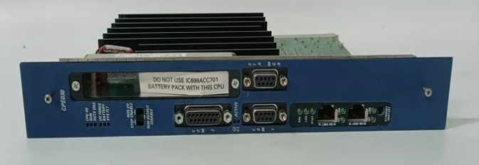 IC698CPE030 وحدة المعالجة المركزية GE CPU تتواصل مع I/O ووحدة الخيار الذكي
