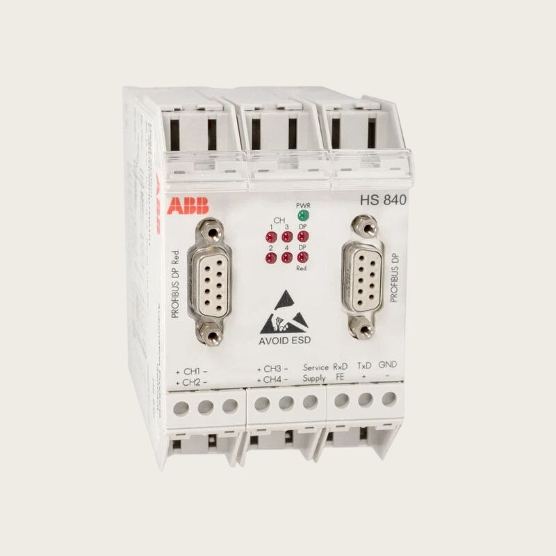 HS840 ABB LD 800P جهاز ربط محطة 4 قنوات لـ PROFIBUS PA إلى شبكة DP في المناطق الخطرة 2