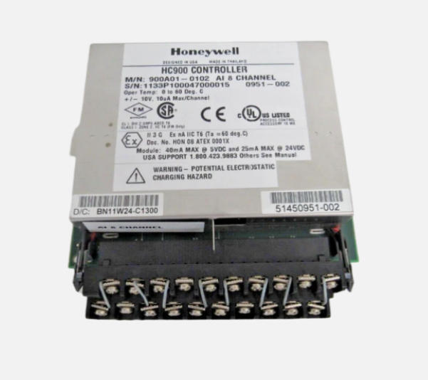 هونيول 900A01-0102 8 قنوات غرض عام وحدة الدخول التناظرية لمراقبة العملية HC900