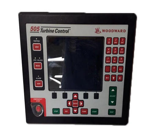 نظام التحكم الرقمي في التوربينات Woodward 8200-1312 مع تحكم عالي الدقة في السرعة وواجهة رسومية بين الإنسان والآلة لإدارة التوربينات الصناعية
