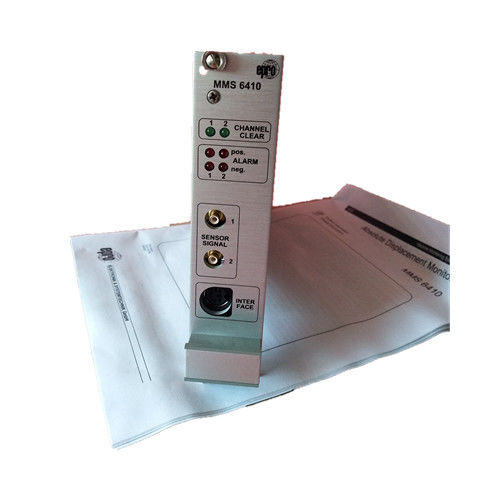 MMS 6410 Emerson EPRO مضخم قياس ثنائي القناة MMS نظام 6410 Dcs في محطة توليد الكهرباء