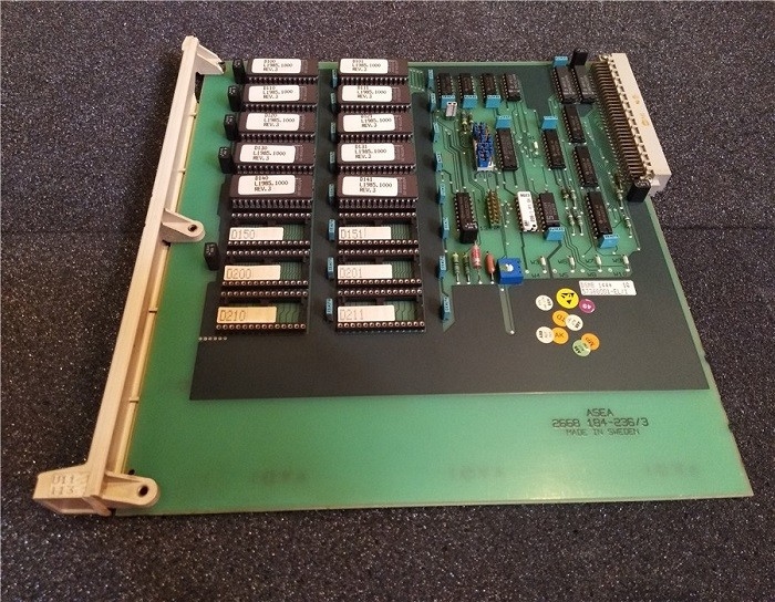 DSMB144 ABB Advant Master System Control System وحدة لوحة الذاكرة 16X32KB RWM PLC Spare Parts 57360001-EL
