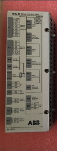 ABB DCS ACS 600 MultiDrive Modules وحدة التحكم في القيادة قطع غيار PLC NDCU-51C